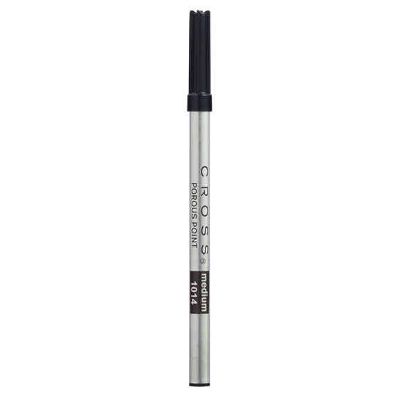 Cross Porous Point Refill for Rollerball Pens - Black Ink, Medium Tip (#8443)