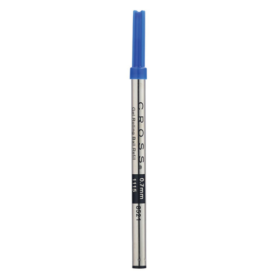 Cross Rollerball Refill - Blue Ink, Medium Tip (#8521)