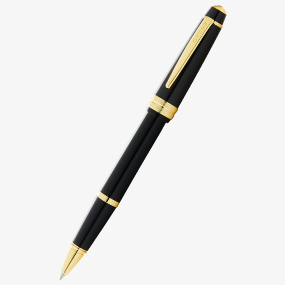 AT0745-9 Cross Bailey Light™ Polished Black Resin and Gold Tone Rollerball Pen