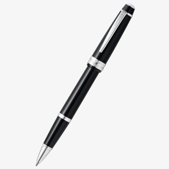 AT0745-1 Cross Bailey Light™ Polished Black Resin with Polished Chrome Appointments Rollerball Pen