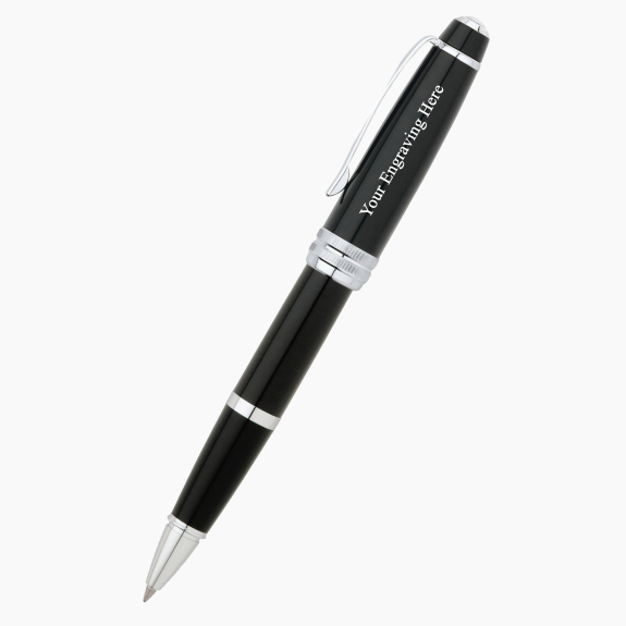 Cross Bailey Black Lacquer Rollerball Pen (AT0455-7)
