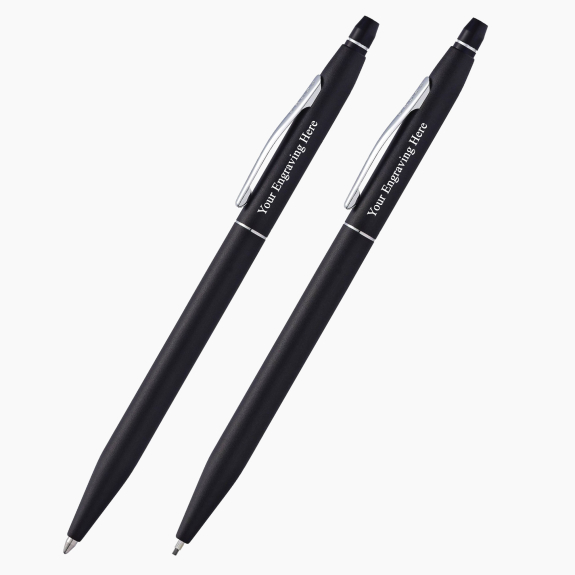 Cross Click Classic Black Pen and Pencil Set  (AT0621-102) 