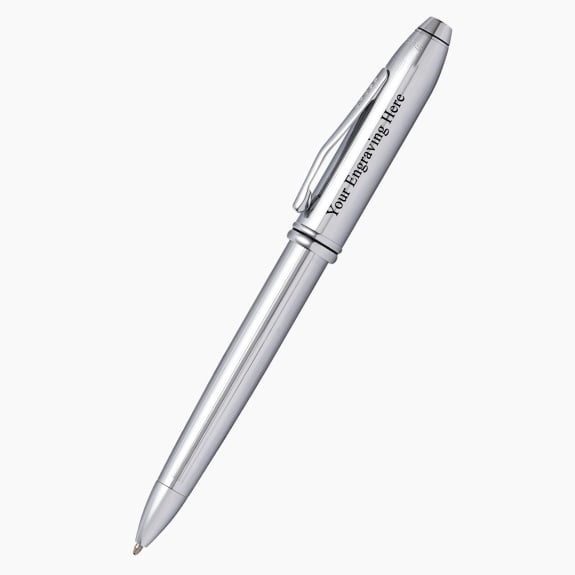 Cross Townsend Lustrous Chrome Ballpoint Pen (532TW) 