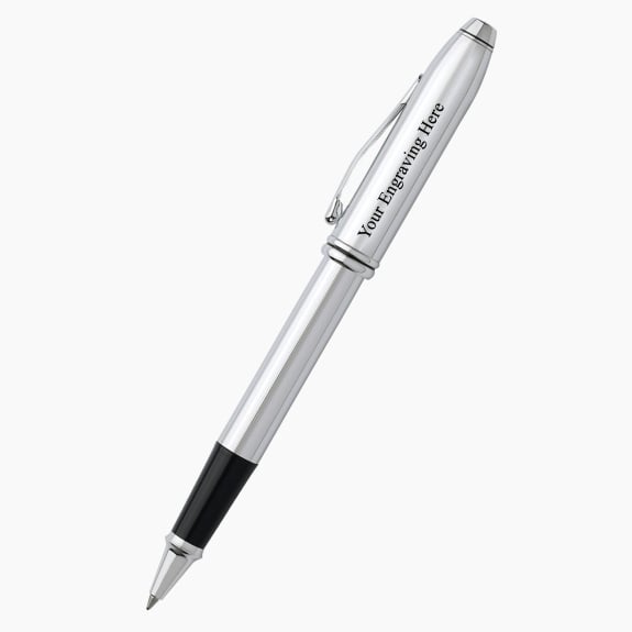 Cross Townsend Lustrous Chrome Rollerball Pen  (535) 