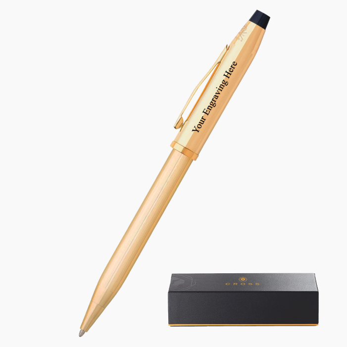AT0082WG-161 Cross Century II 23KT Gold Plated Ballpoint-Corporate