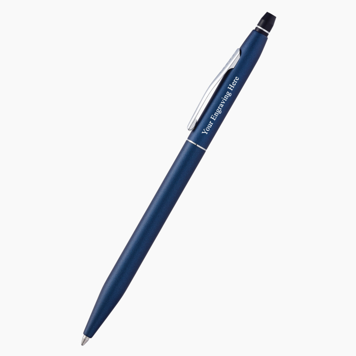 AT0622-121 Cross Click Midnight Blue with Chrome Appointments
