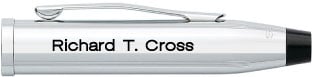 Standard Laser Engraved Chrome Cross Pen