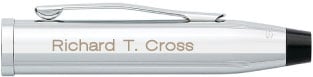 Standard Laser Engraved Chrome Cross Pen