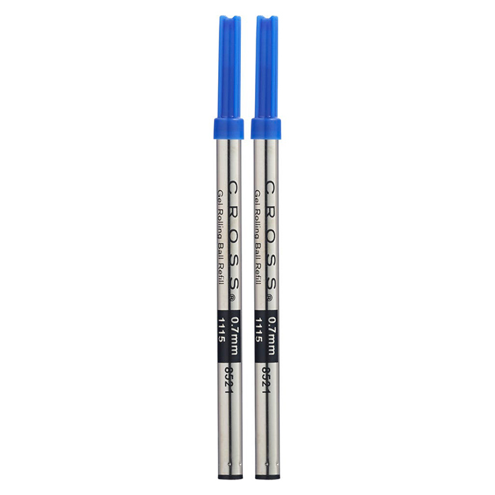 Blue 2 Count New Cross Selectip Ballpoint Pen Refill 